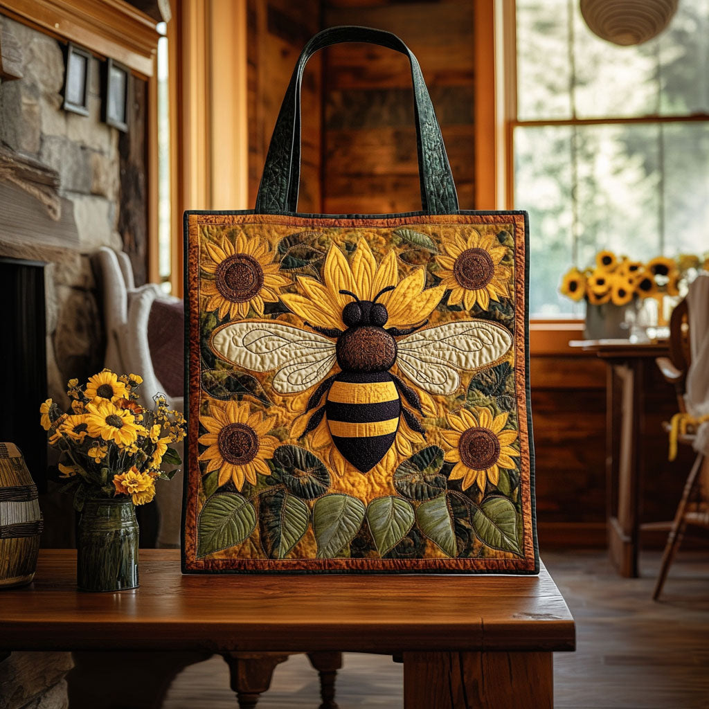 Genevieve | Sunflower and Bee Tote