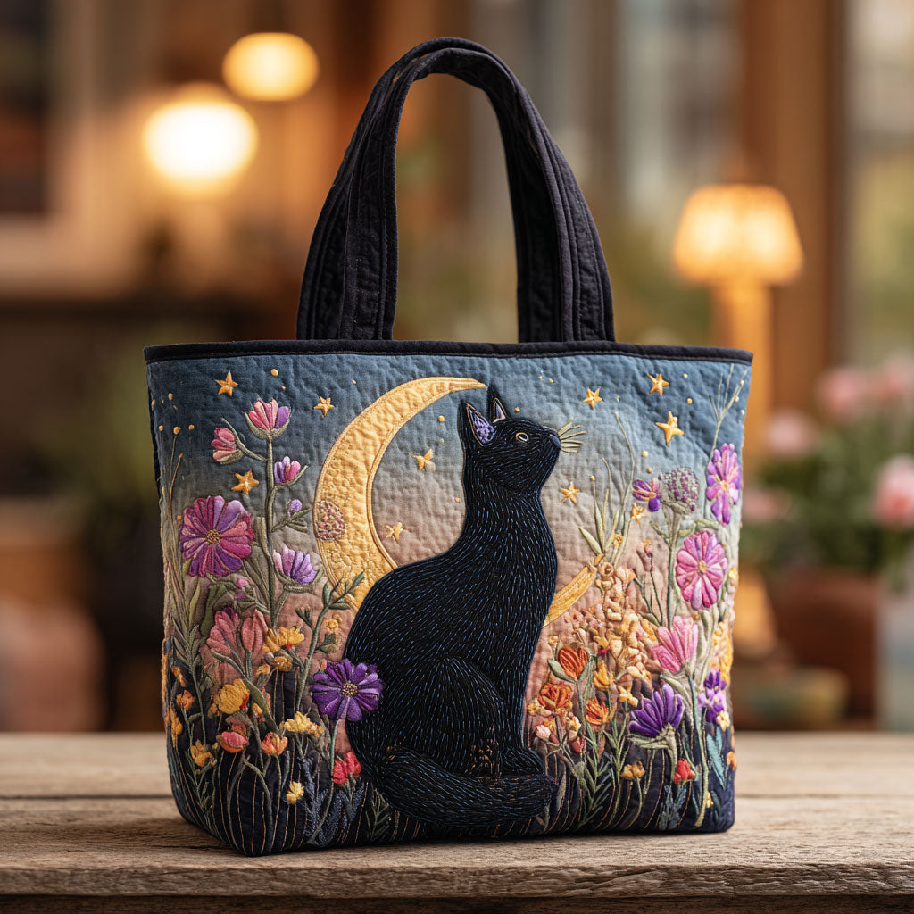 Maeve | Blossom Night Cat Tote
