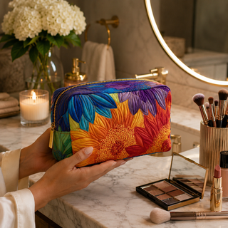 Ruby | Summer Bloom Makeup Bag
