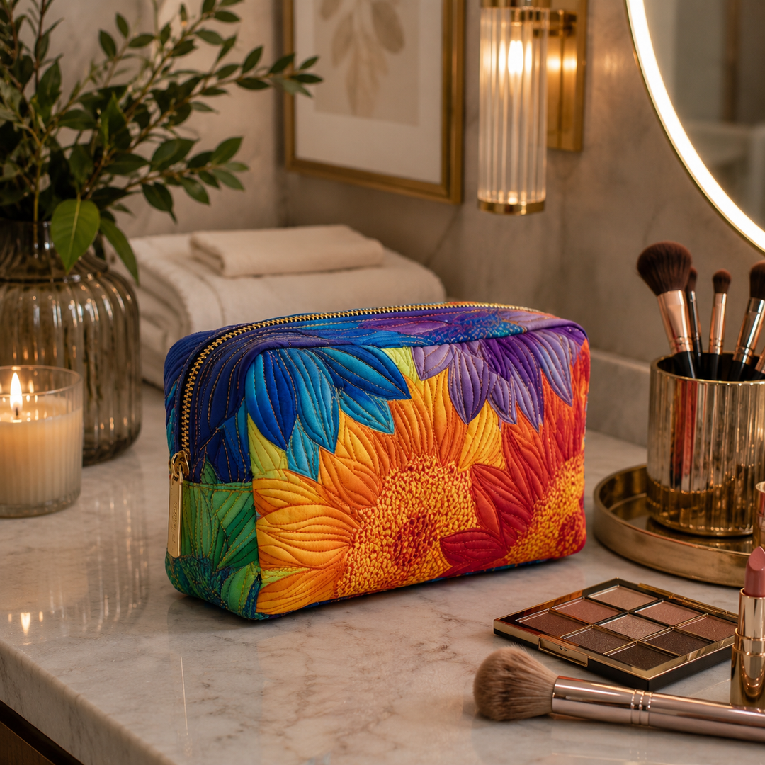 Ruby | Summer Bloom Makeup Bag