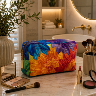 Ruby | Summer Bloom Makeup Bag