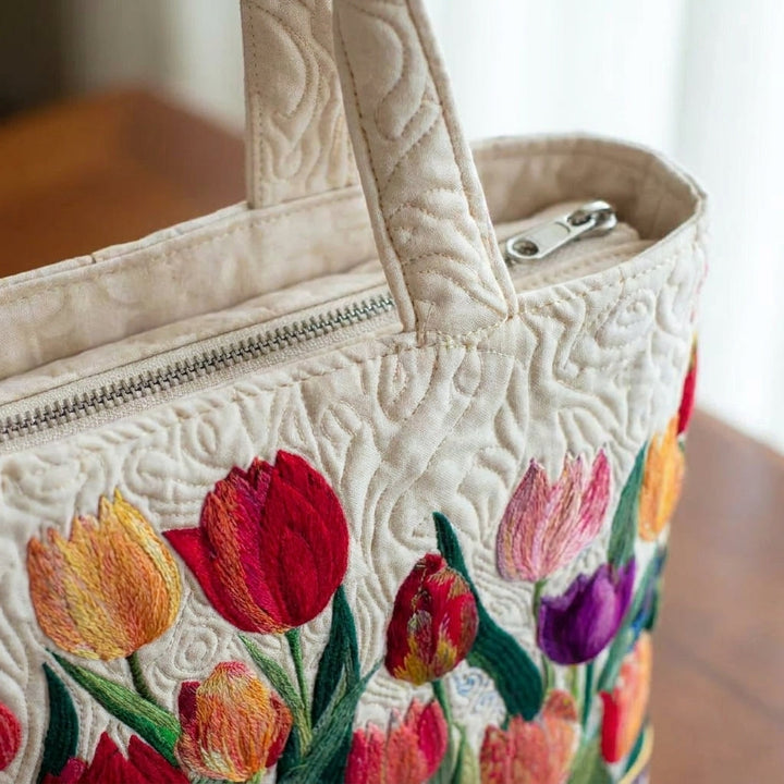 Constance | Tulip Garden Tote