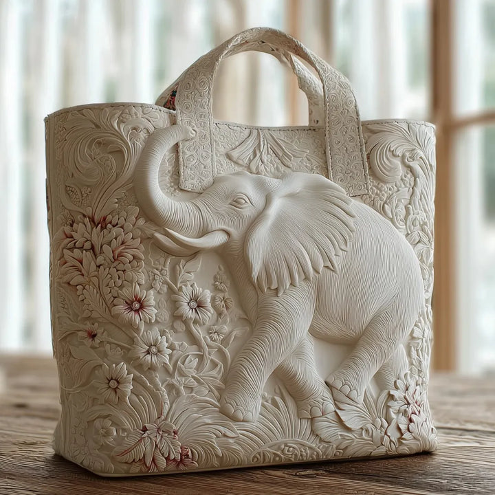 Zelda | Artisanal Bag - Elephant Tote