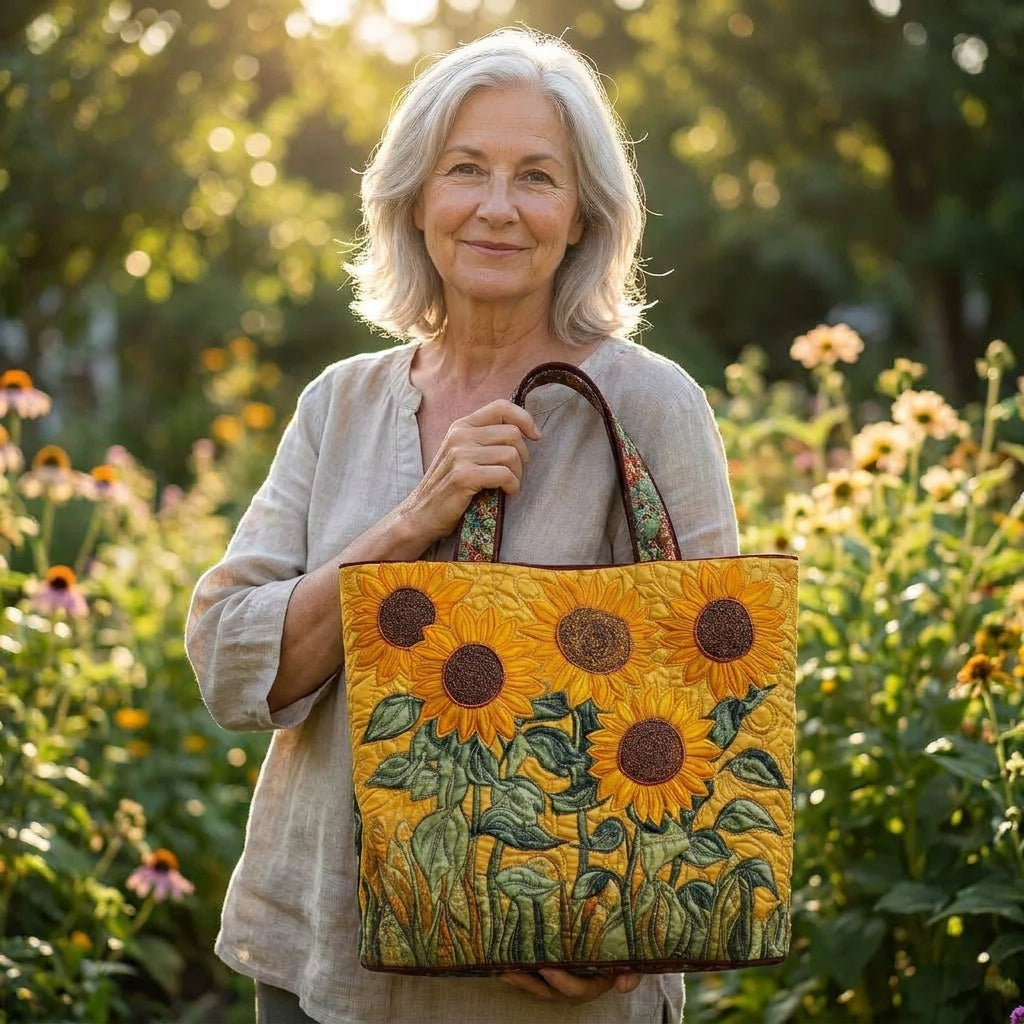 Katrina | Classic Sunflowers Tote