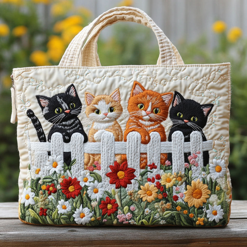Florence | Blossom Kittens Tote