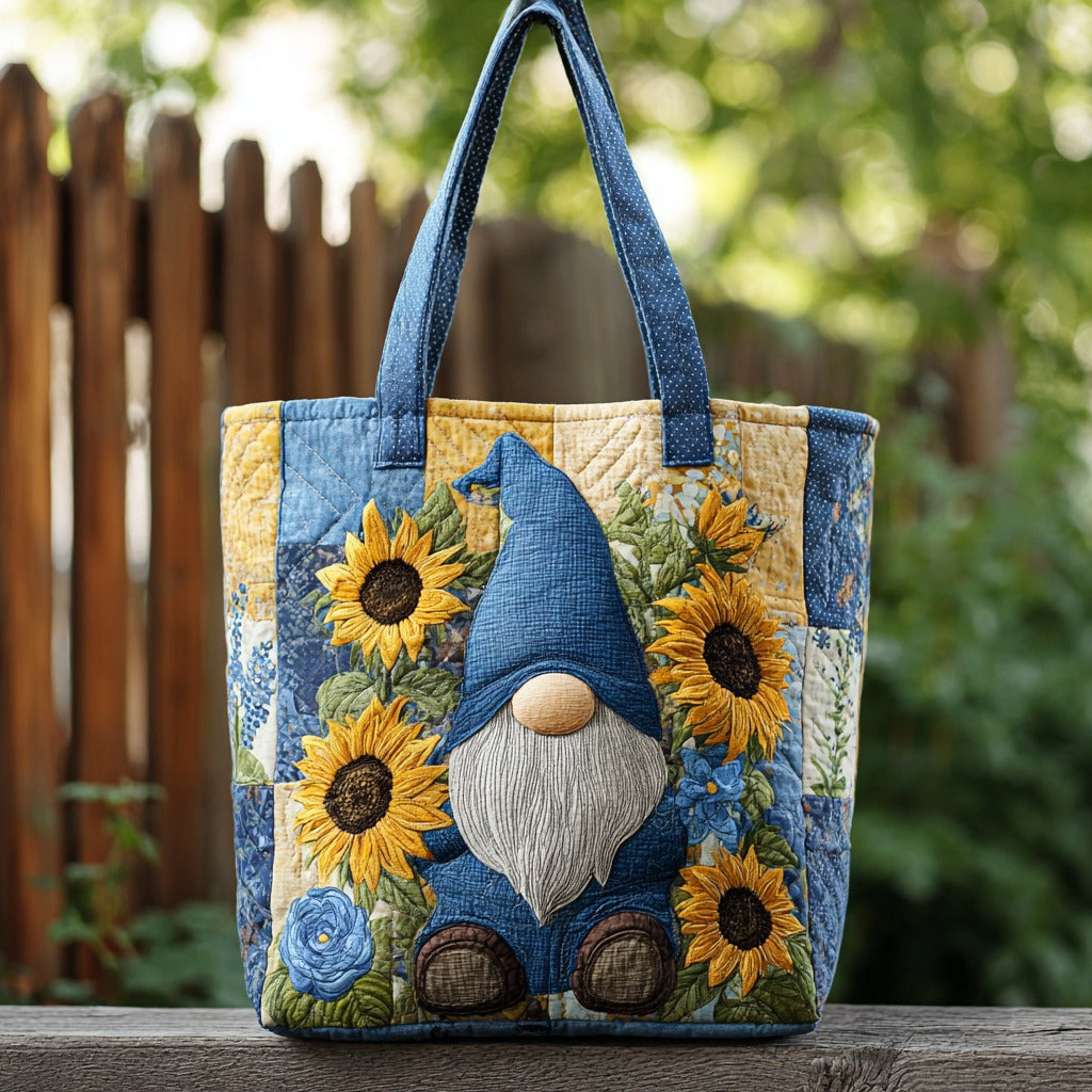 Mabel | Sunflower Gnome Tote