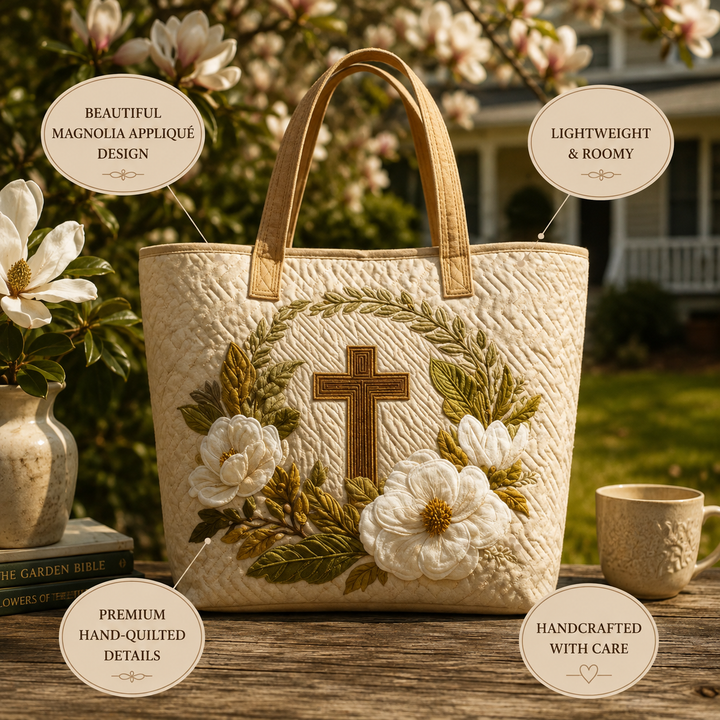 Bernadette | Artisanal Bag - Sacred Cross Tote