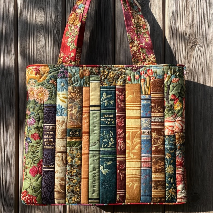 Zelda | Floral Books Tote