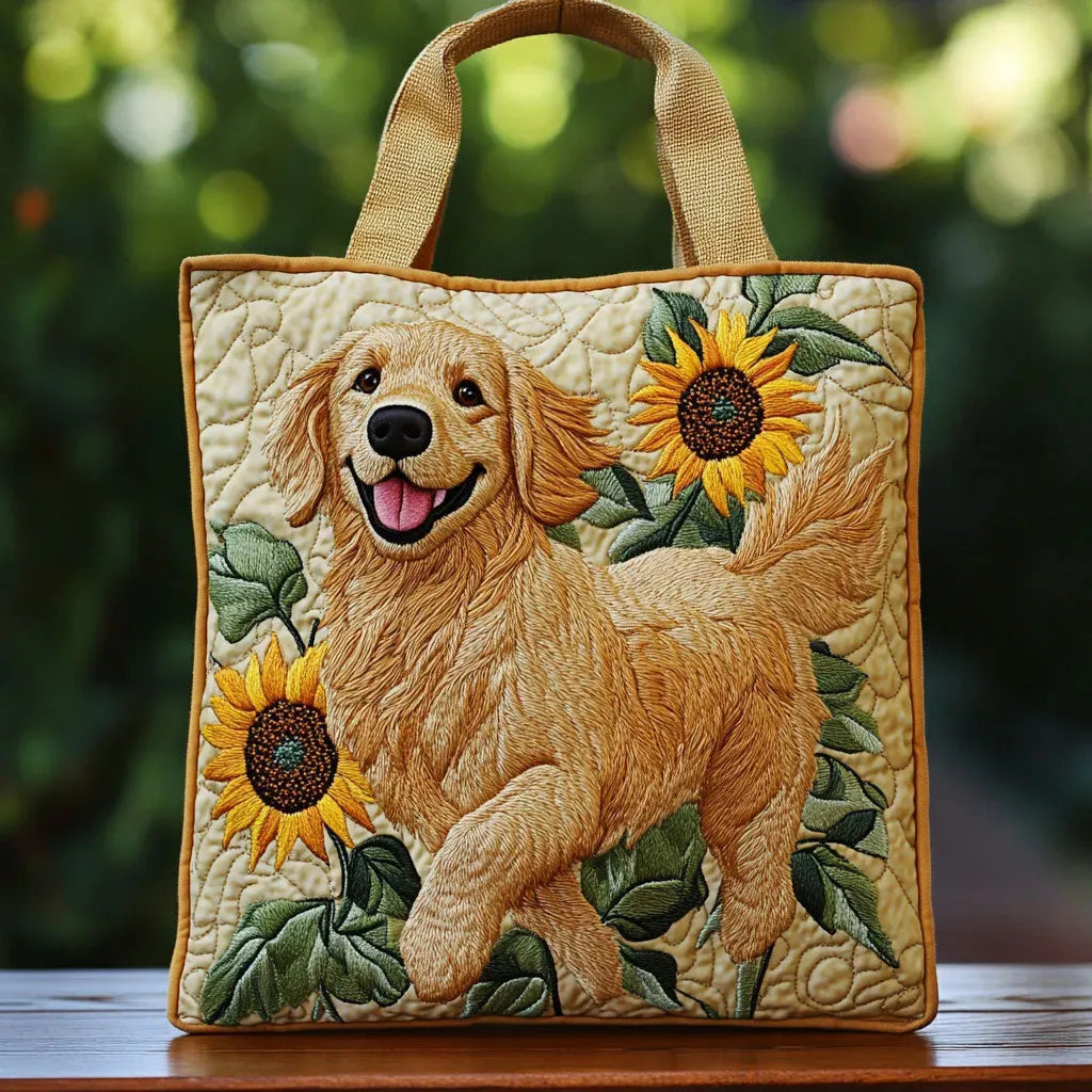 Penelope | Artisanal Bag - Golden Retriever Tote