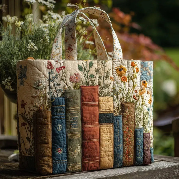 Frances | Artisan Books and Flowers Tote