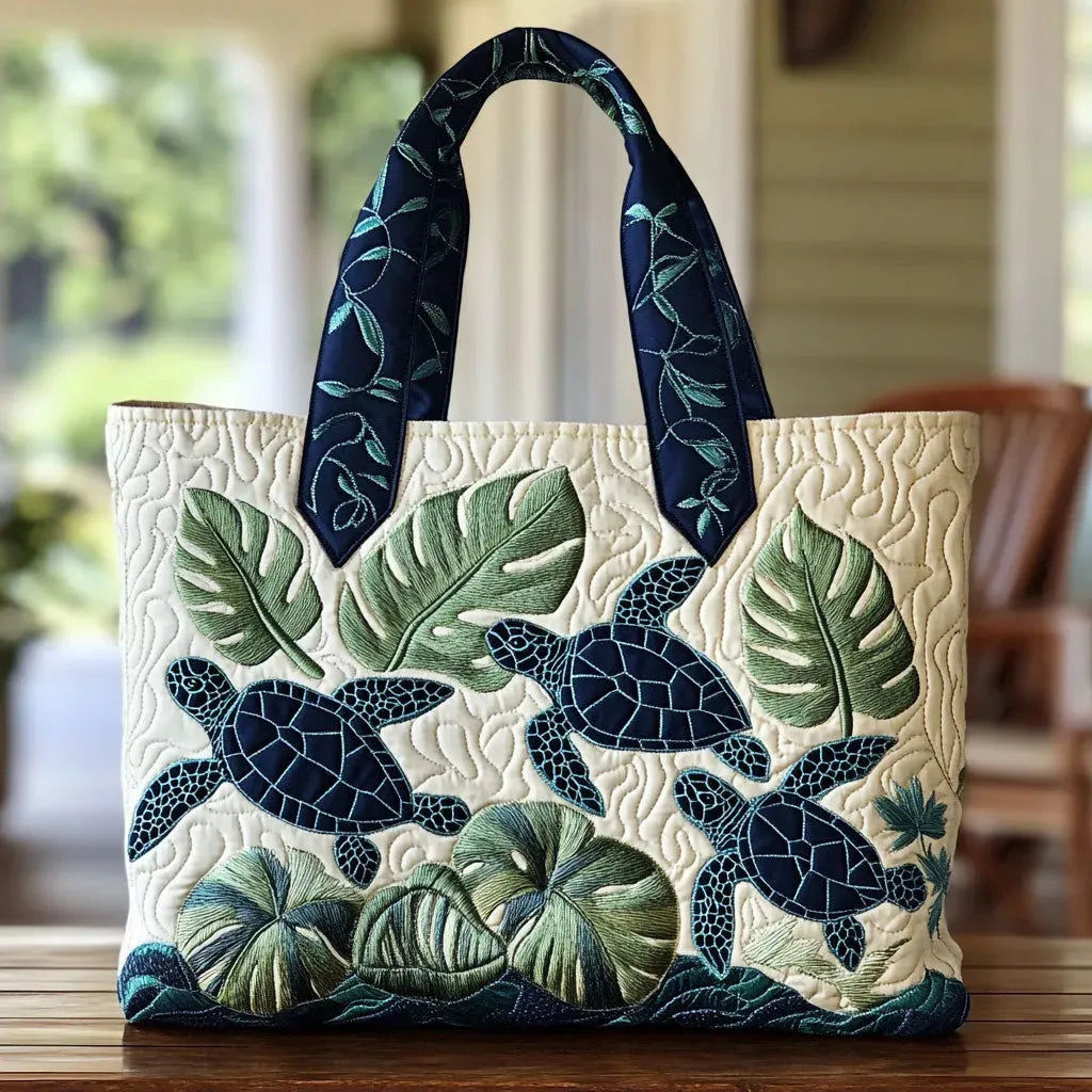 Annabel | Artisanal Bag - Grace of the Sea Turtle Tote