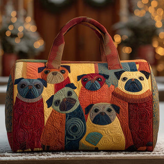 Bridget | Bubbles Pug Duffle