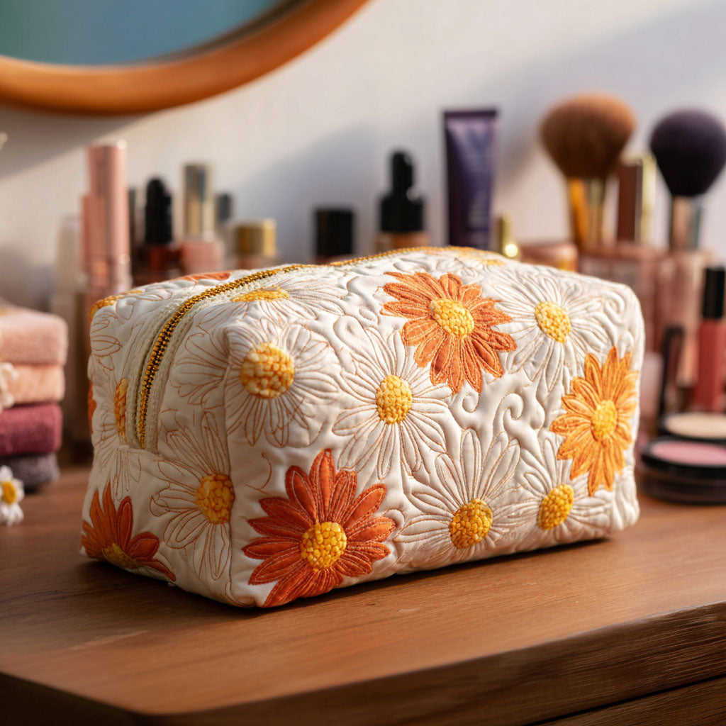 Eloise | Daisy Charm Makeup Bag