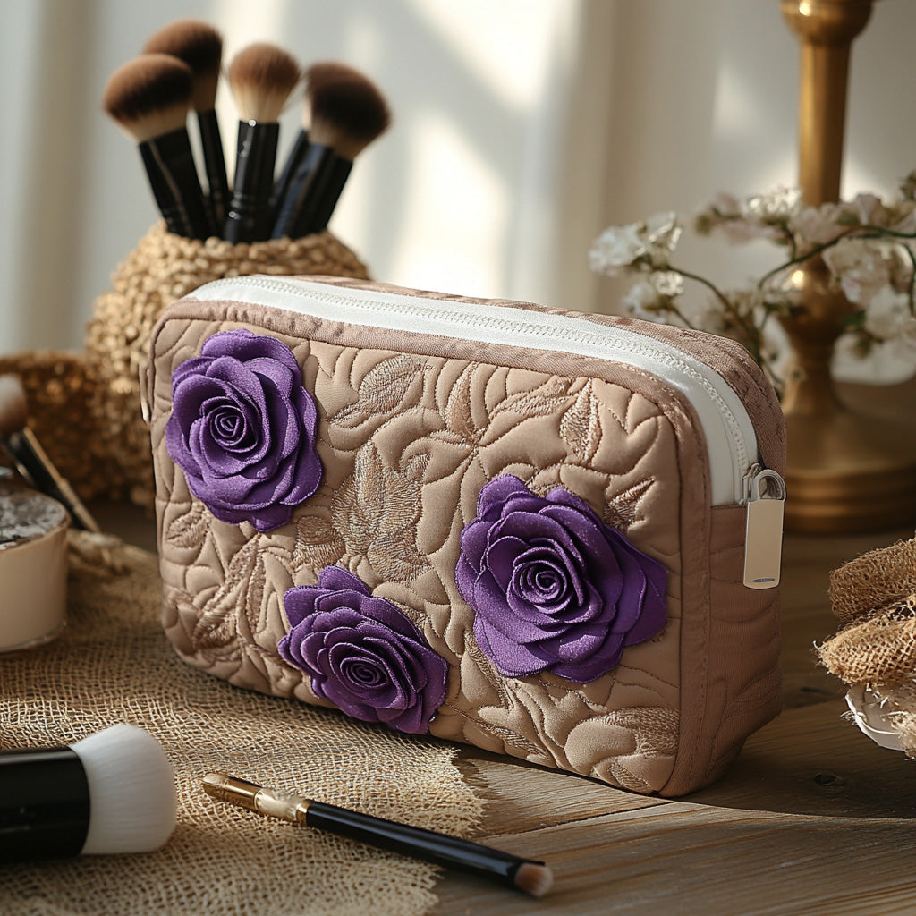 Frances | Enchanted Rose Makeup Bag
