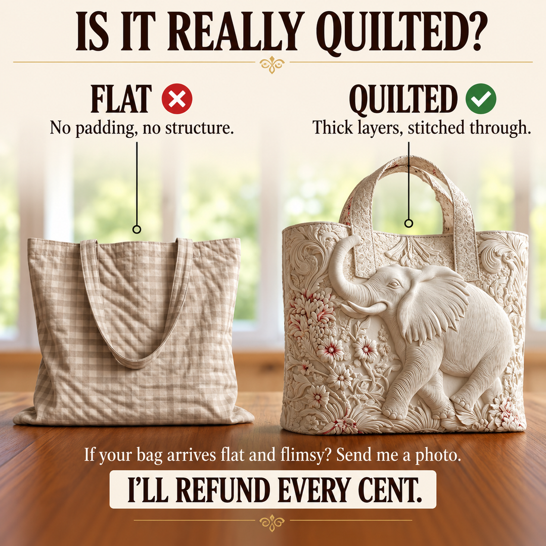 Zelda | Artisanal Bag - Elephant Tote