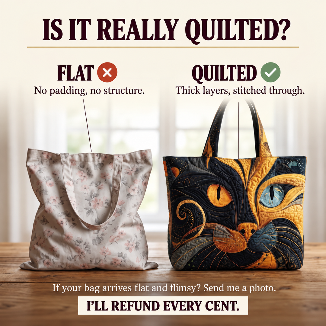 Katherine | Artisanal Bag - Mystic Cat Tote