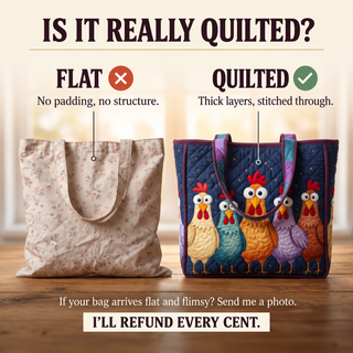 Louise | Artisan Bag - Five Colourful Chickens Tote