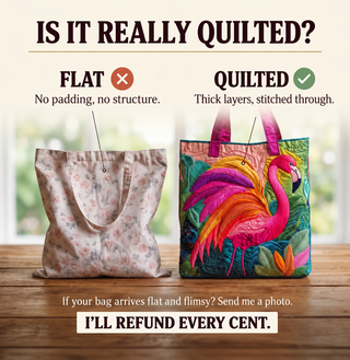 Ursula | Rainbow Flamingo Tote