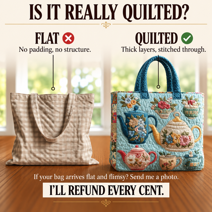Nerissa | Floral Pattern Tote