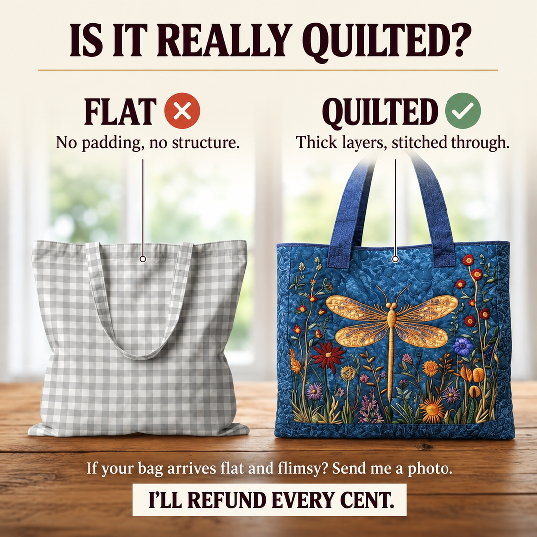 Nadine | Golden Dragonfly Tote