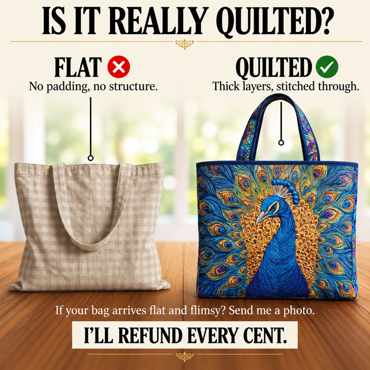 Ulrica | Artisanal Bag - Royal Peacock Tote