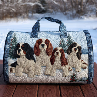 Goldie | Fluffy Spaniel Duffle
