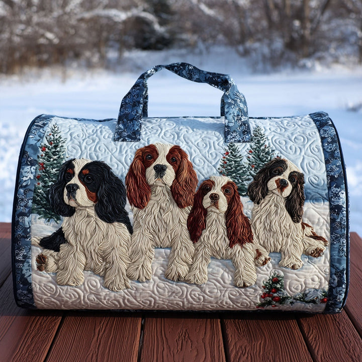 Goldie | Fluffy Spaniel Duffle