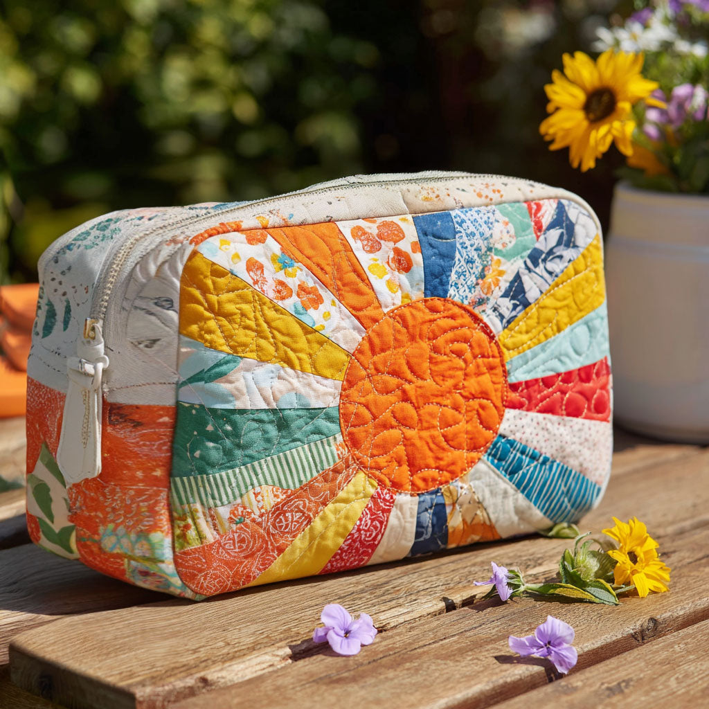 Gwendolyn | Golden Ray Makeup Bag