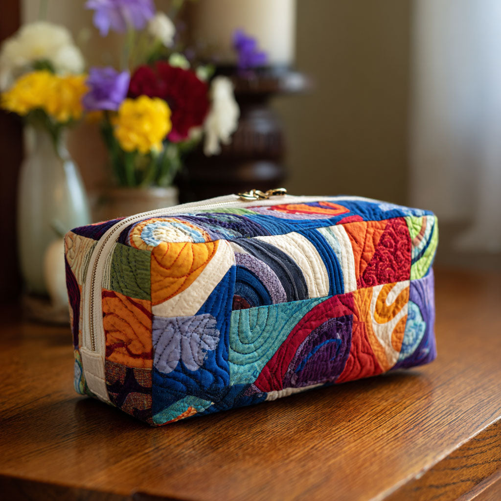 Millicent | Groovy Waves Makeup Bag