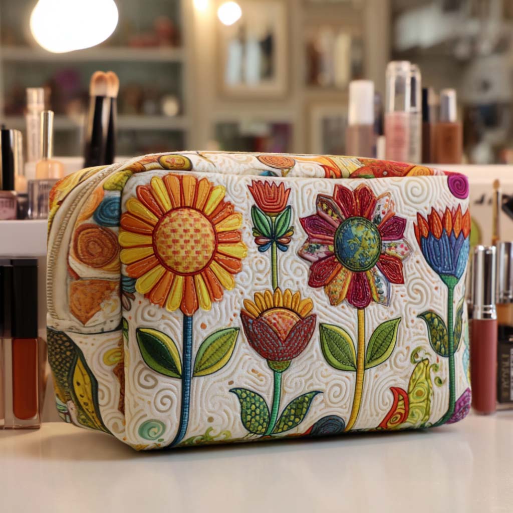 Delphine | Happy Bloom Makeup Bag
