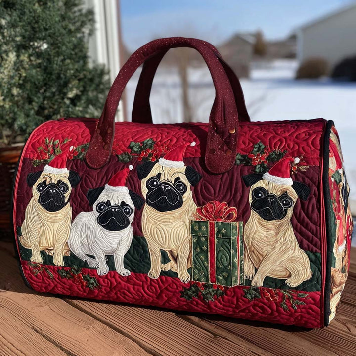Kitty | Holiday Pugsy Duffle