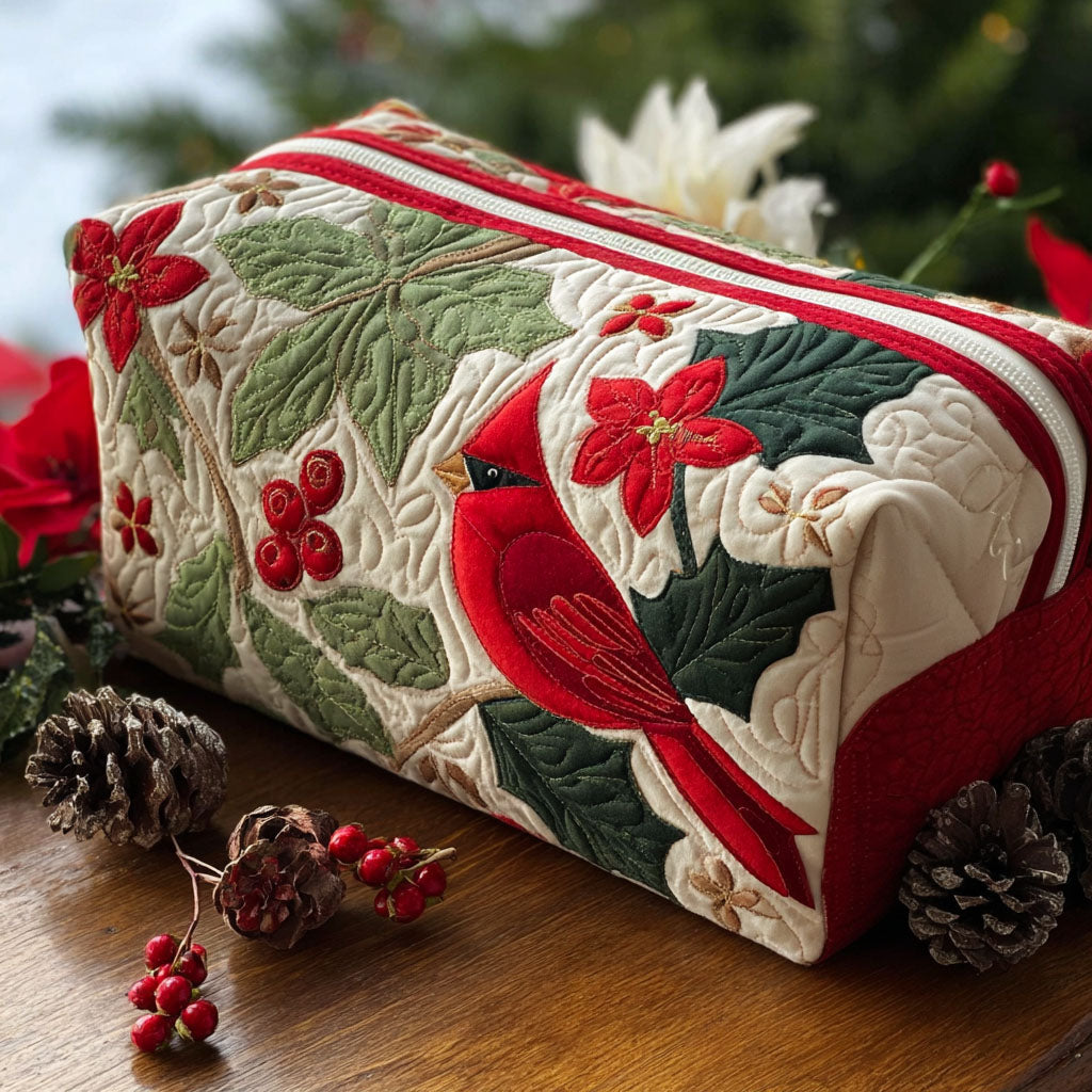 Birdie | Holly Cardinal Makeup Bag