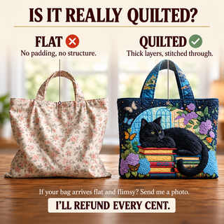 Florence | Artisanal Bag - Black Cat on Books Tote