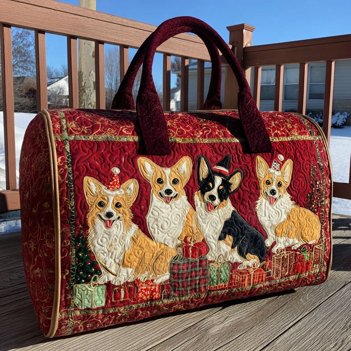 Vera | Merry Corgmas Duffle