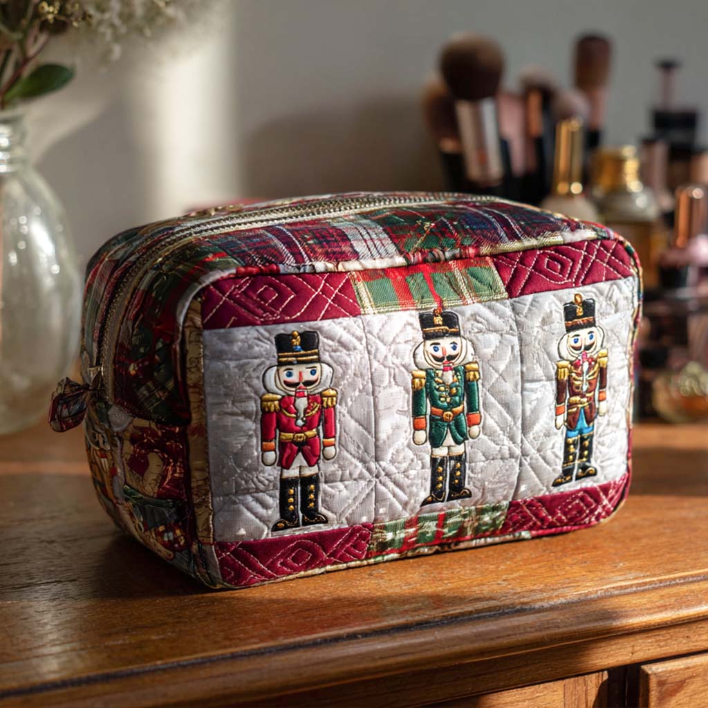 Bridget | Merry Nutcracker Makeup Bag