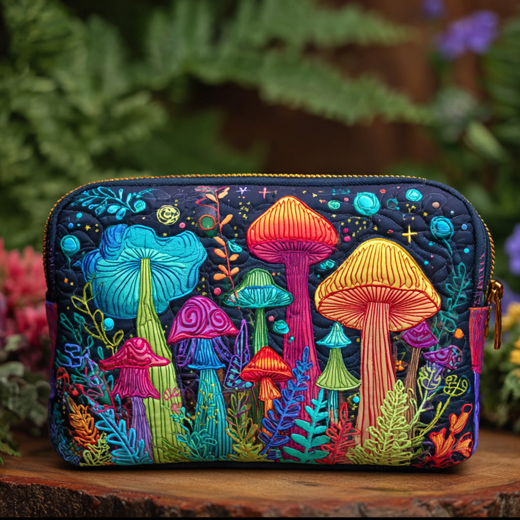 Esther | Peace Shroom Makeup Bag