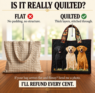 Eloise | Handmade Bag - Three Labradors Tote