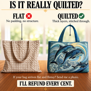 Yolanda | Artisanal Bag - Ocean Dolphin Tote