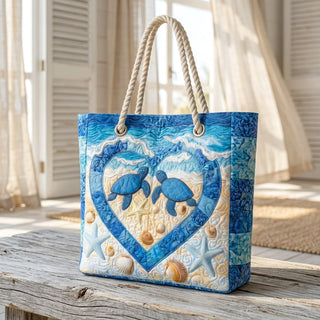 Edith | Turtle Serenity Beach Bag