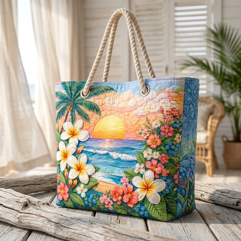 Sadie | Tropical Breeze Beach Bag