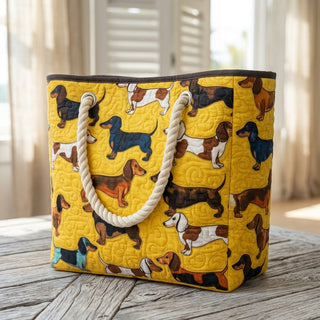 Alma | Dachshund Beach Bag