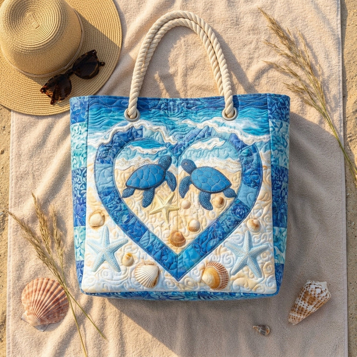 Edith | Turtle Serenity Beach Bag