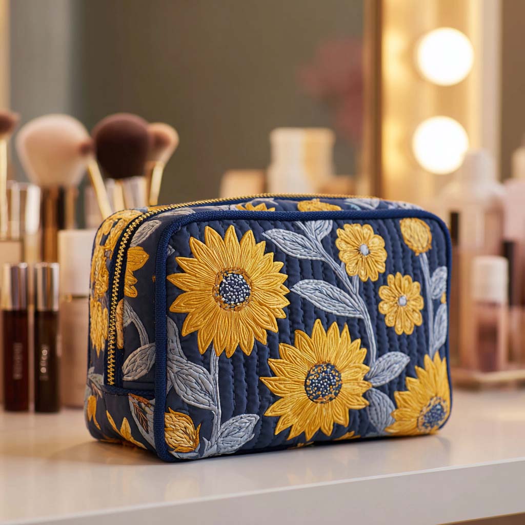 Octavia | Radiant Bloom Makeup Bag