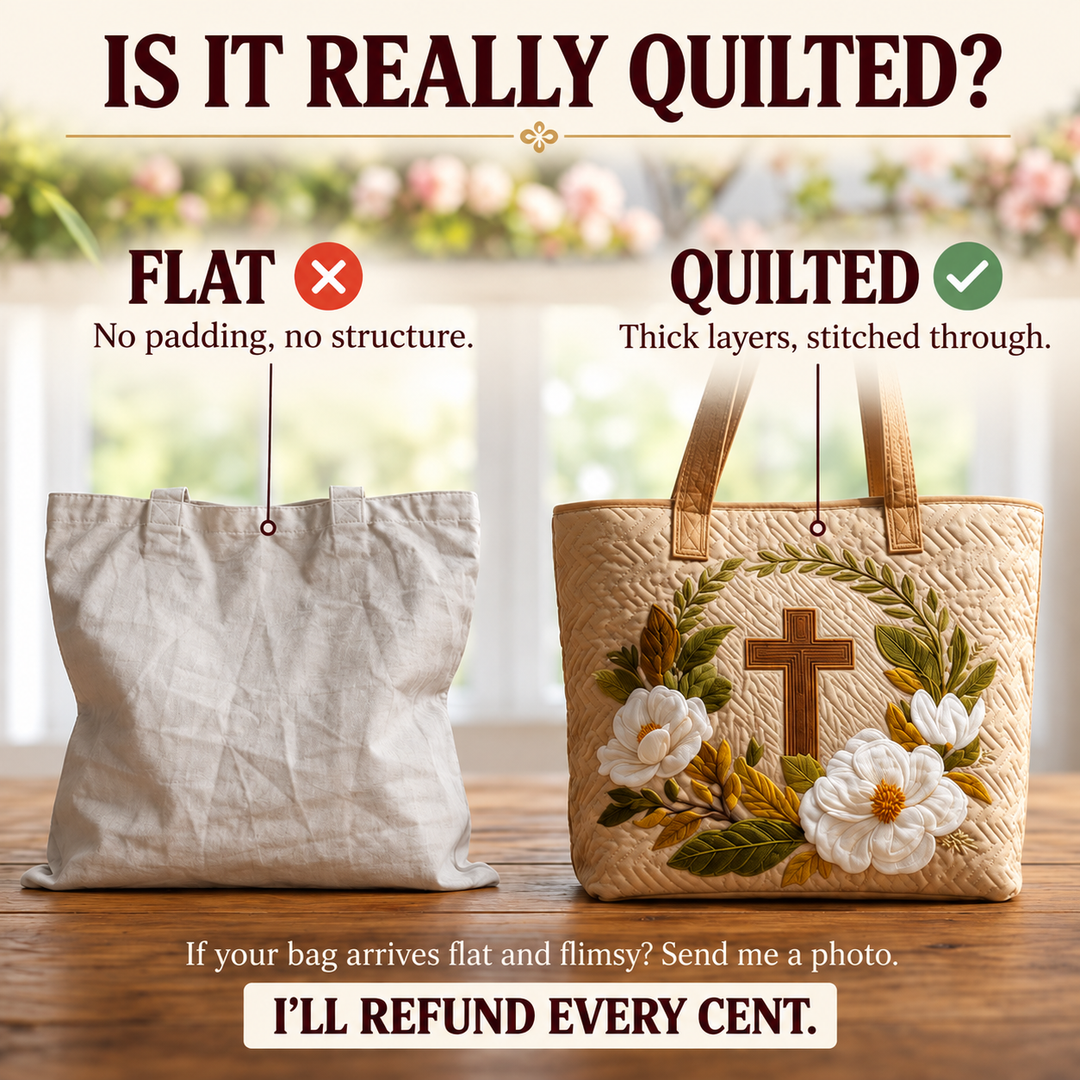 Bernadette | Artisanal Bag - Sacred Cross Tote