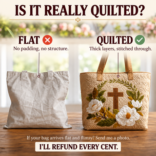Bernadette | Artisanal Bag - Sacred Cross Tote
