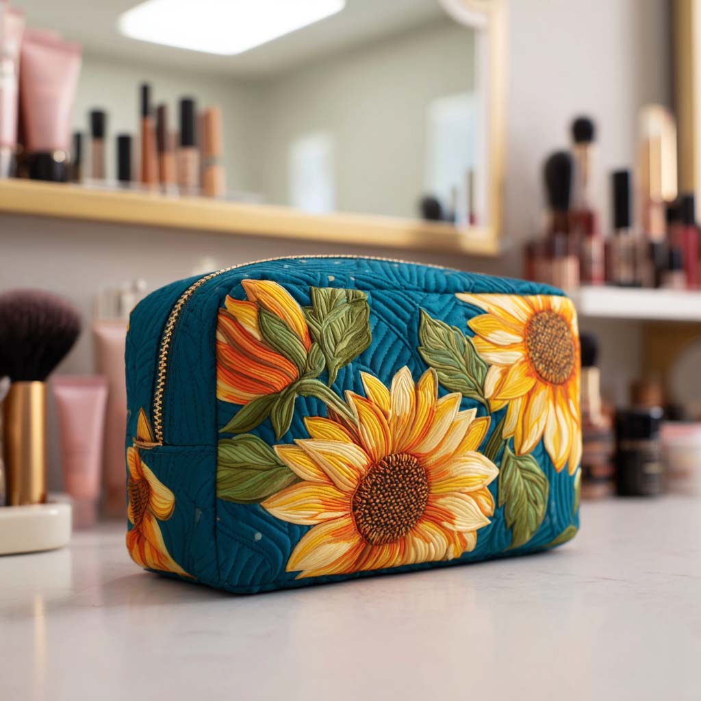 Agnes | Smile Bloom Makeup Bag
