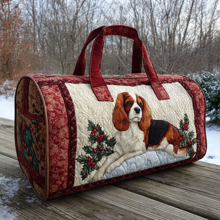 Fiona | Snowflake Spaniel Duffle