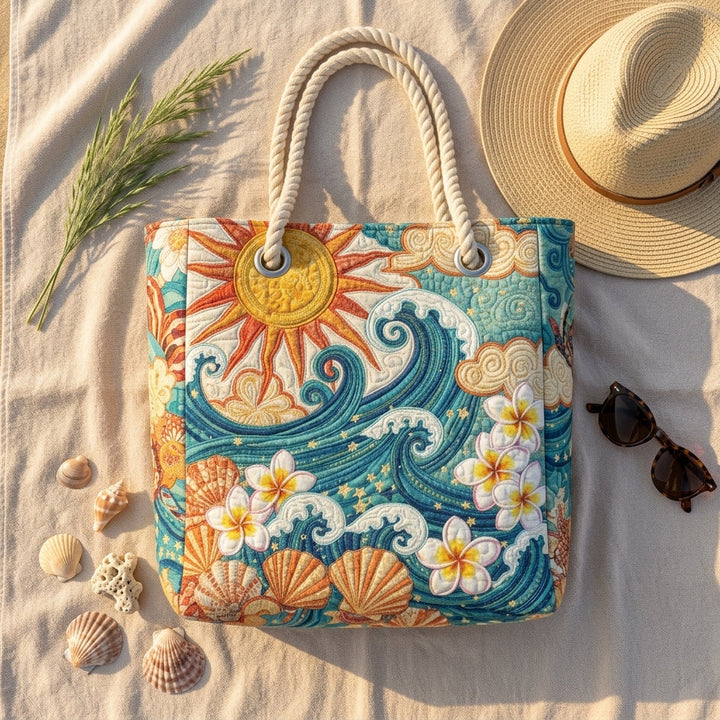 Cora | Warm Halo Beach Bag