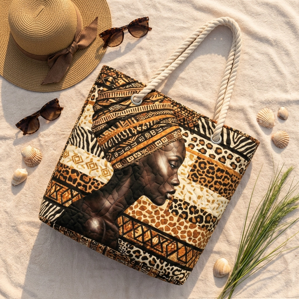 Wanda | Queen of Melanin Beach Bag