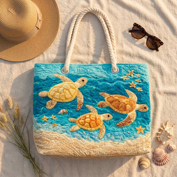 Esther | Golden Turtle Coast Beach Bag